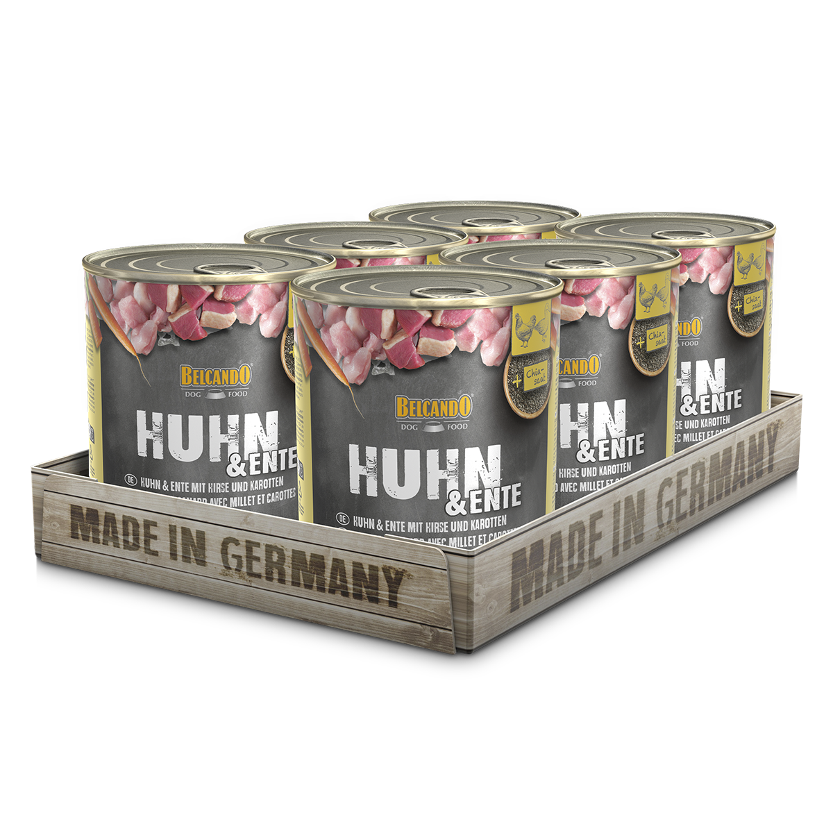 Lata para Perros Belcando Pollo y Pato 800 gr