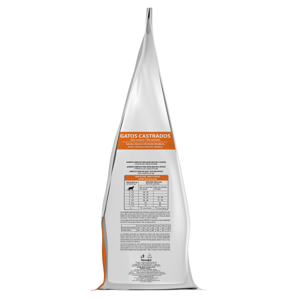 Biofresh Gatos Adultos Castrados 1,5 kg