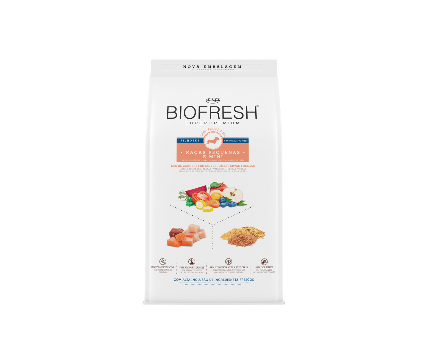 Biofresh Cachorros Razas Pequeñas y Mini 3 kg