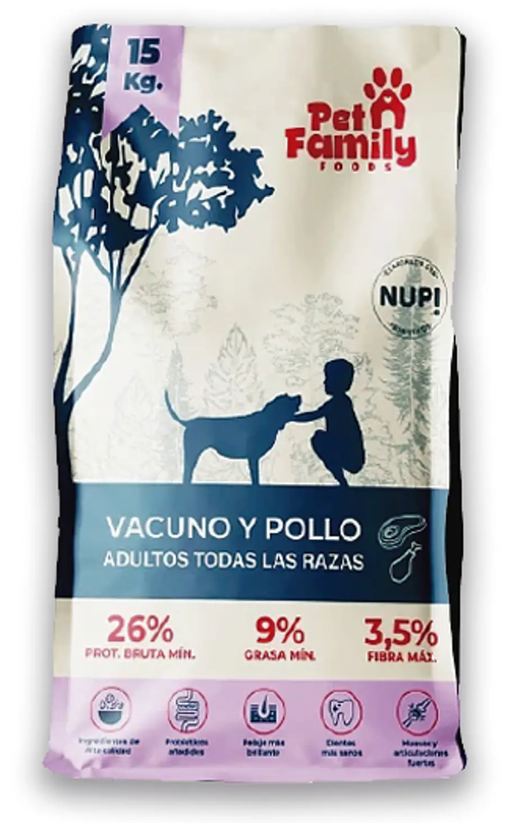 PetFamily Foods Todas las Razas 15 Kg
