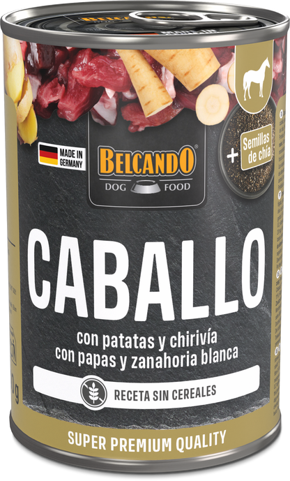 Lata para Perros Belcando Caballo 400 gr