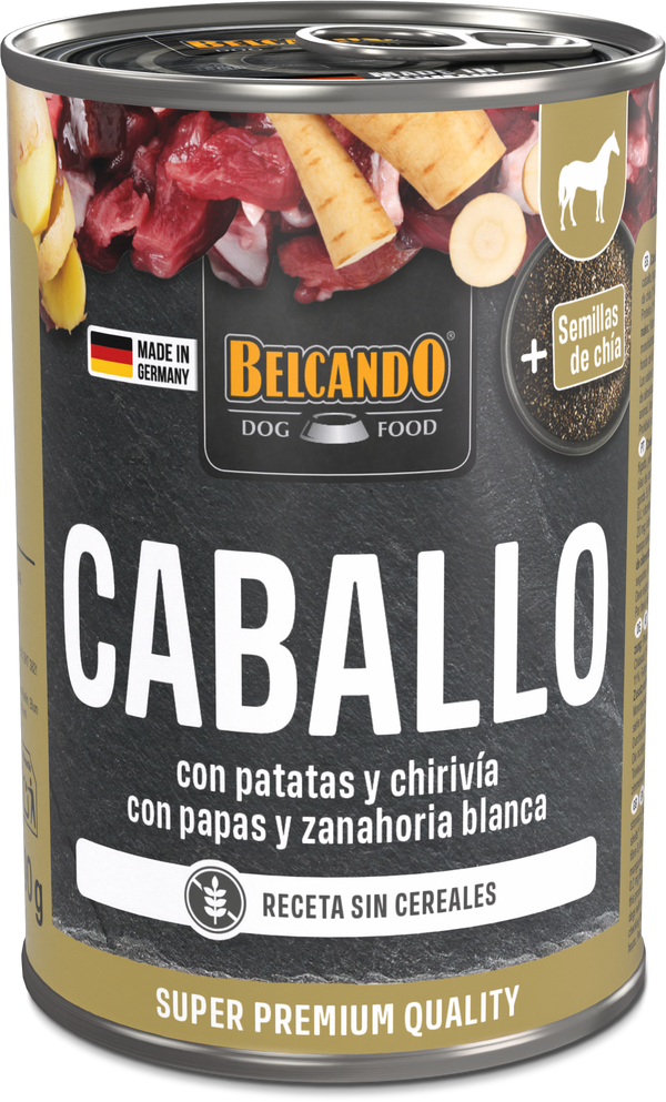 Lata para Perros Belcando Caballo 400 gr