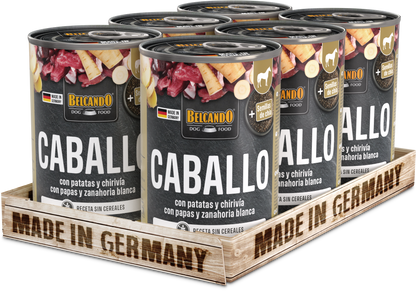 Lata para Perros Belcando Caballo 400 gr