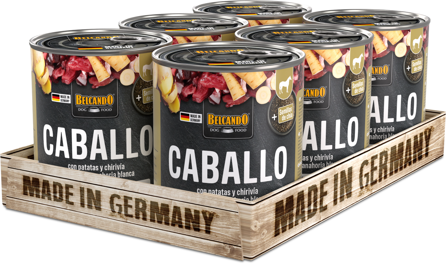 Lata para Perros Belcando Caballo 800 gr