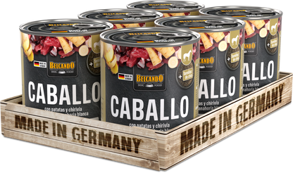 Lata para Perros Belcando Caballo 800 gr