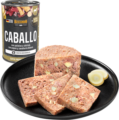 Lata para Perros Belcando Caballo 800 gr