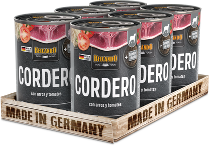 Lata para Perros Belcando Cordero 400 gr