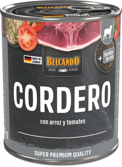 Lata para Perros Belcando Cordero 800 gr