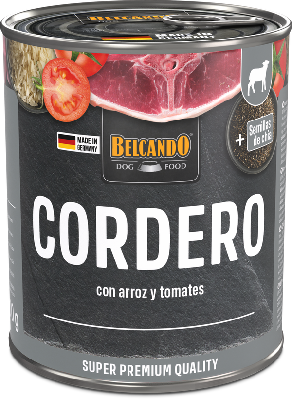 Lata para Perros Belcando Cordero 800 gr