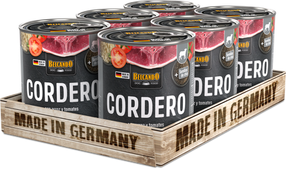 Lata para Perros Belcando Cordero 800 gr
