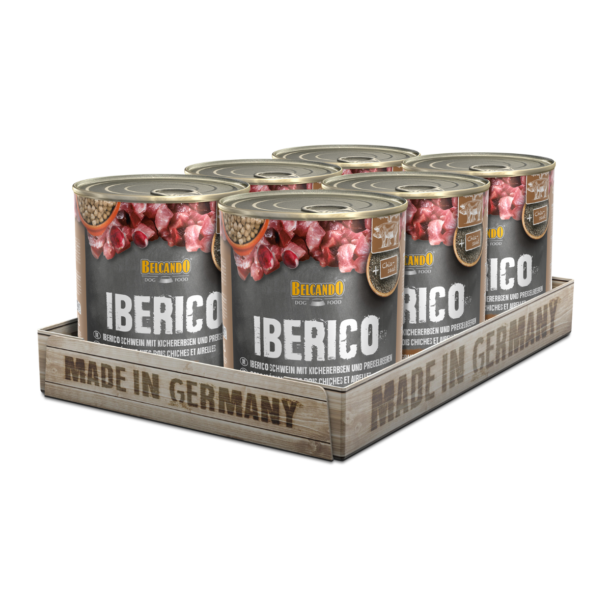 Lata para Perros Belcando Ibérico 800 gr