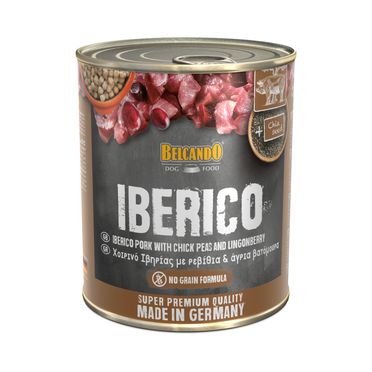 Lata para Perros Belcando Ibérico 800 gr