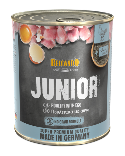Lata Belcando Junior 800 gr