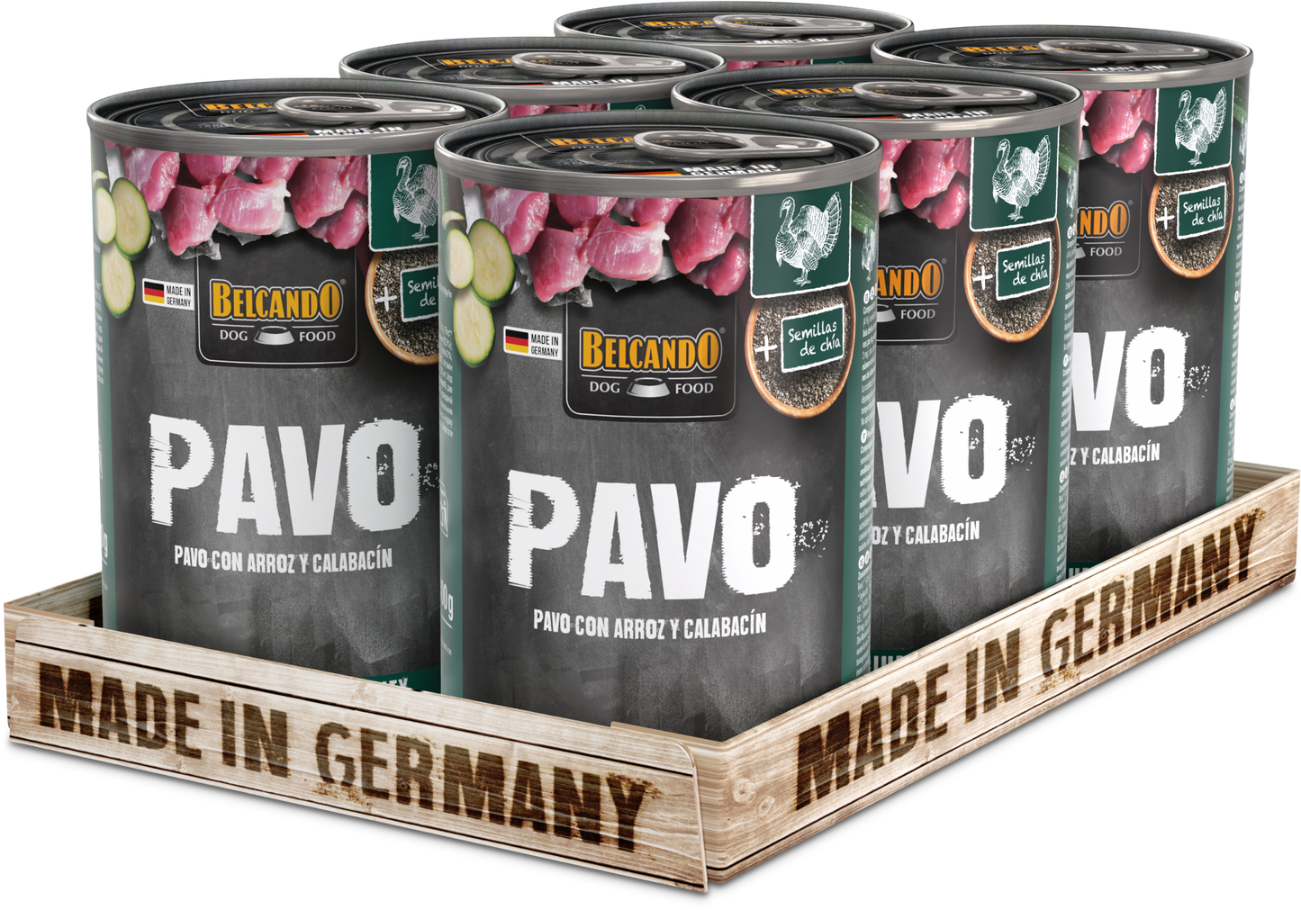 Lata para Perros Belcando Pavo 400 gr