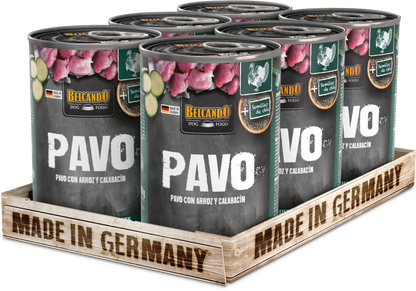 Lata para Perros Belcando Pavo 400 gr
