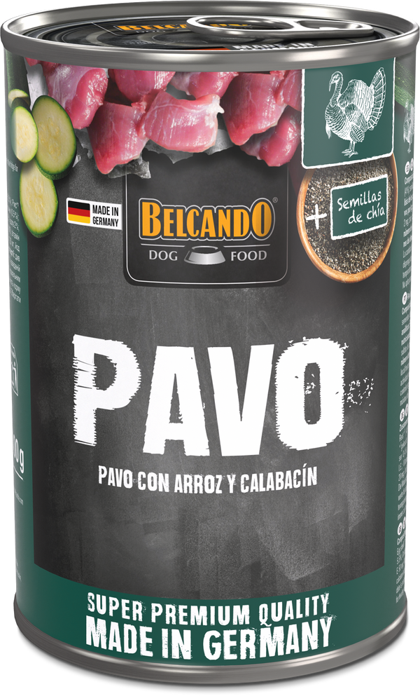 Lata para Perros Belcando Pavo 400 gr