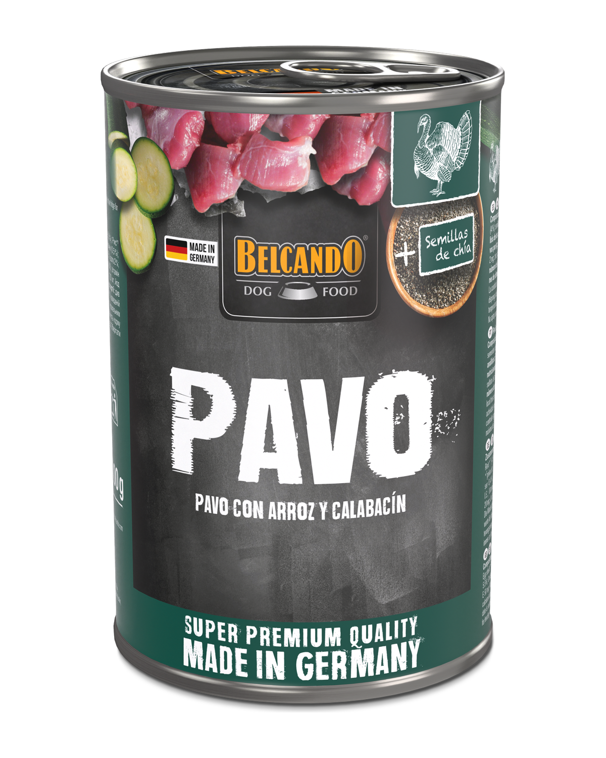 Lata Belcando Pavo 400 gr