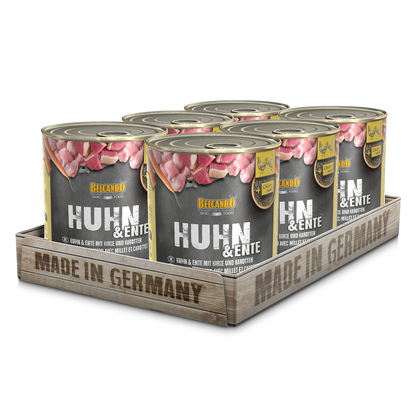 Lata para Perros Belcando Pollo y Pato 800 gr