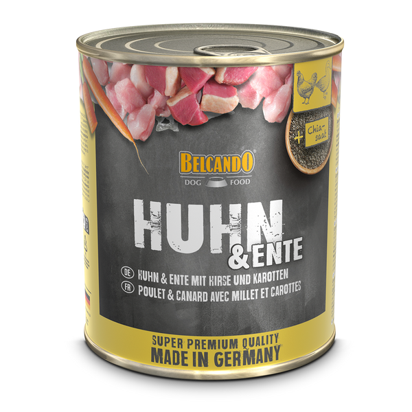 Lata para Perros Belcando Pollo y Pato 800 gr