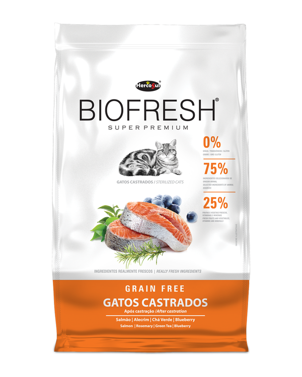 Biofresh Gatos Adultos Castrados Salmón 7,5 kg