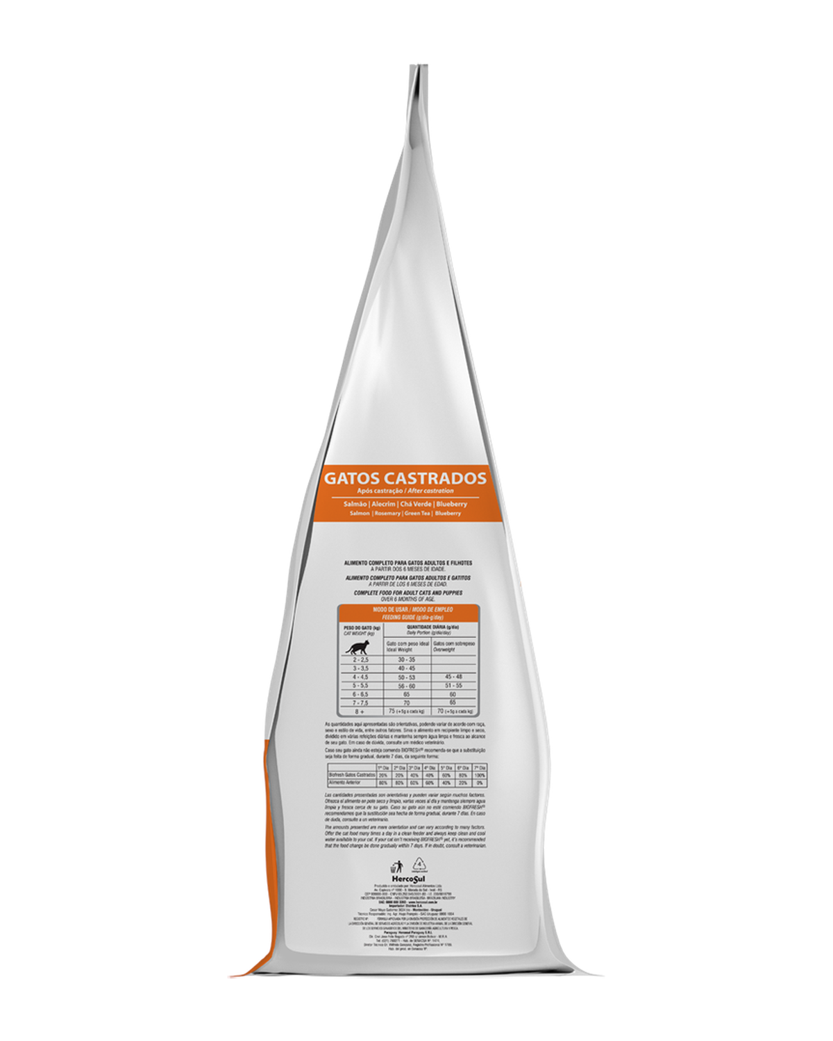 Biofresh Gatos Adultos Castrados Salmón 7,5 kg