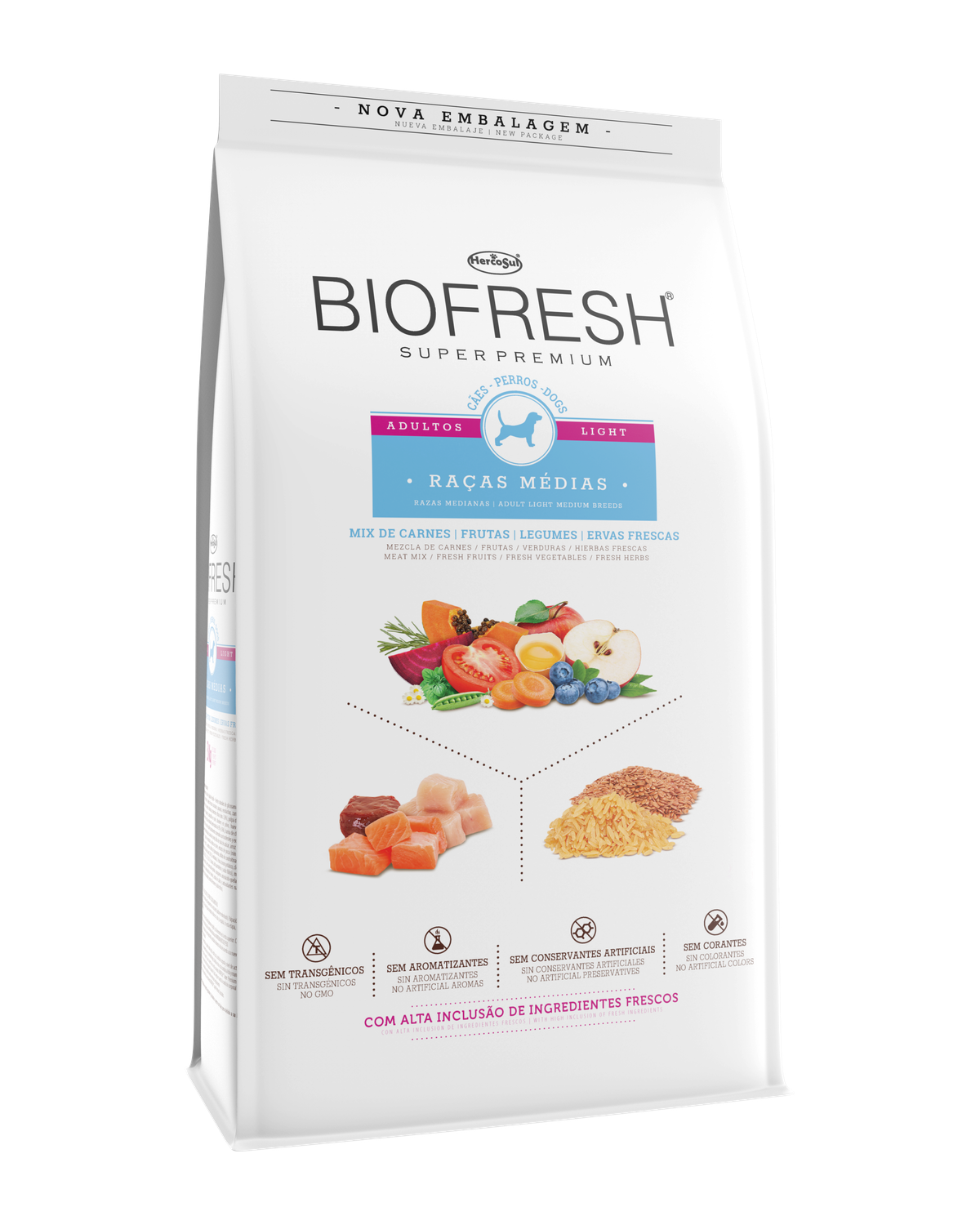 Biofresh Adultos Light Razas Medianas 10,1 kg