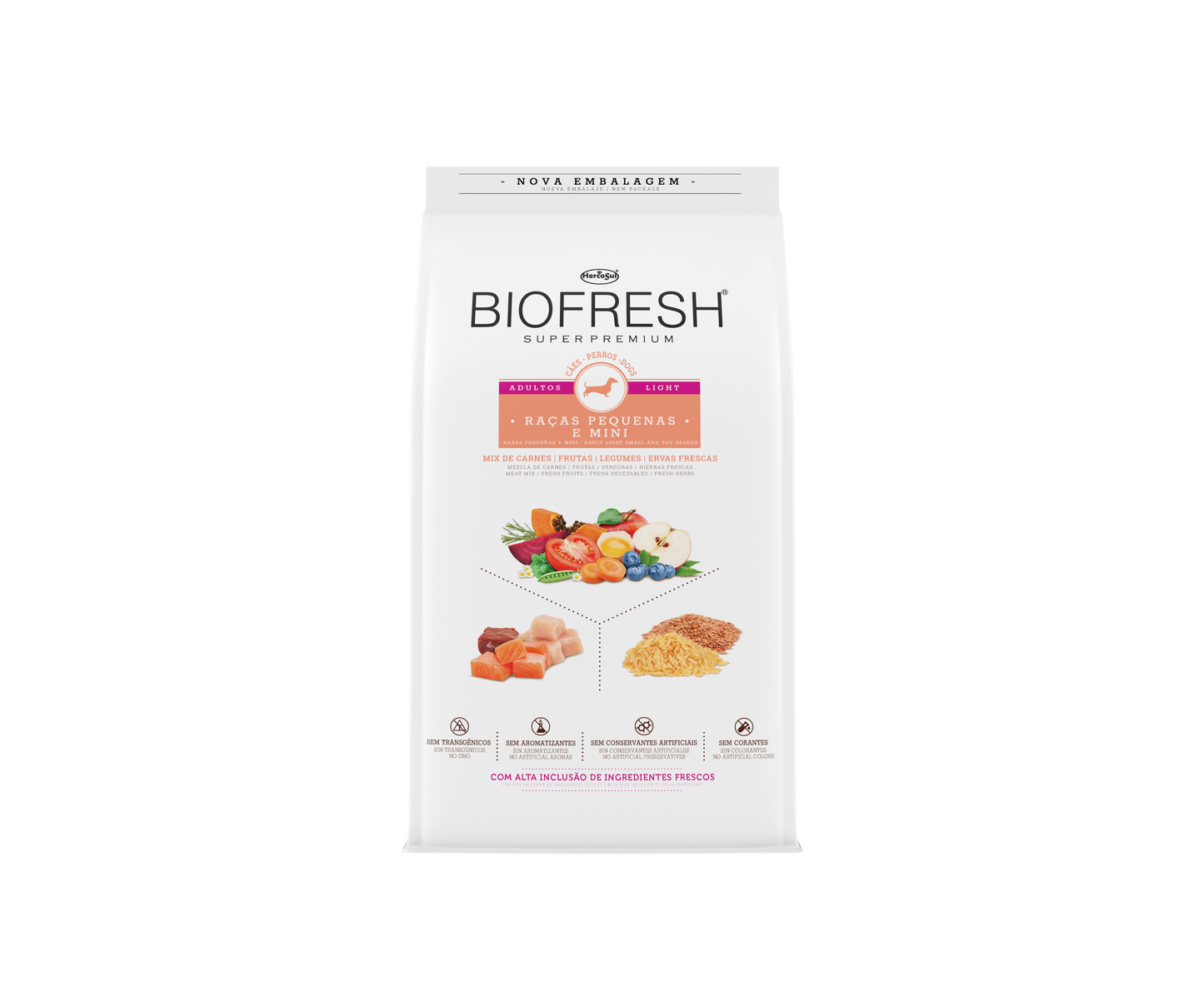 Biofresh Adultos Light Razas Pequeñas y Mini 3 kg