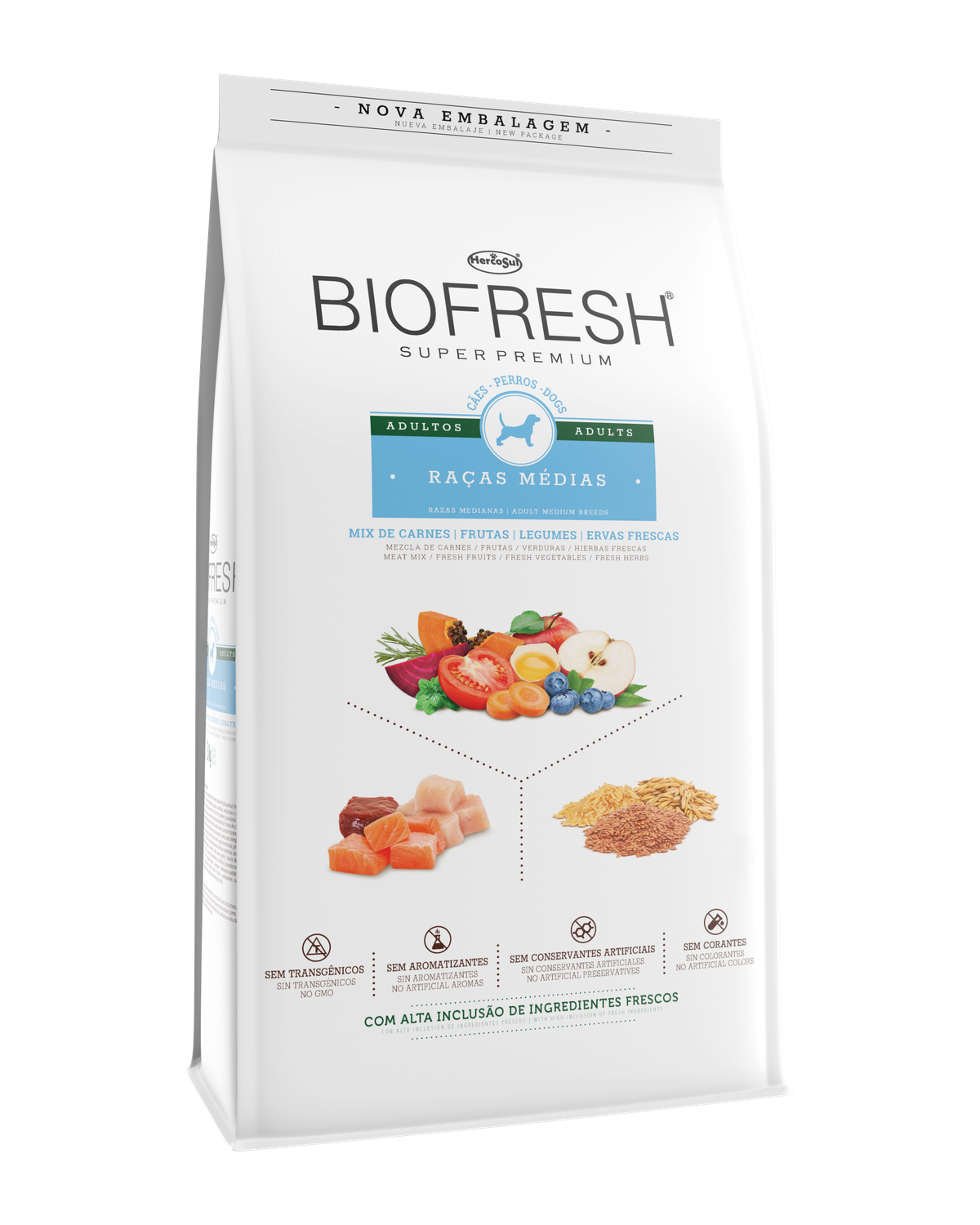 Biofresh Adultos Razas Medianas 3 kg