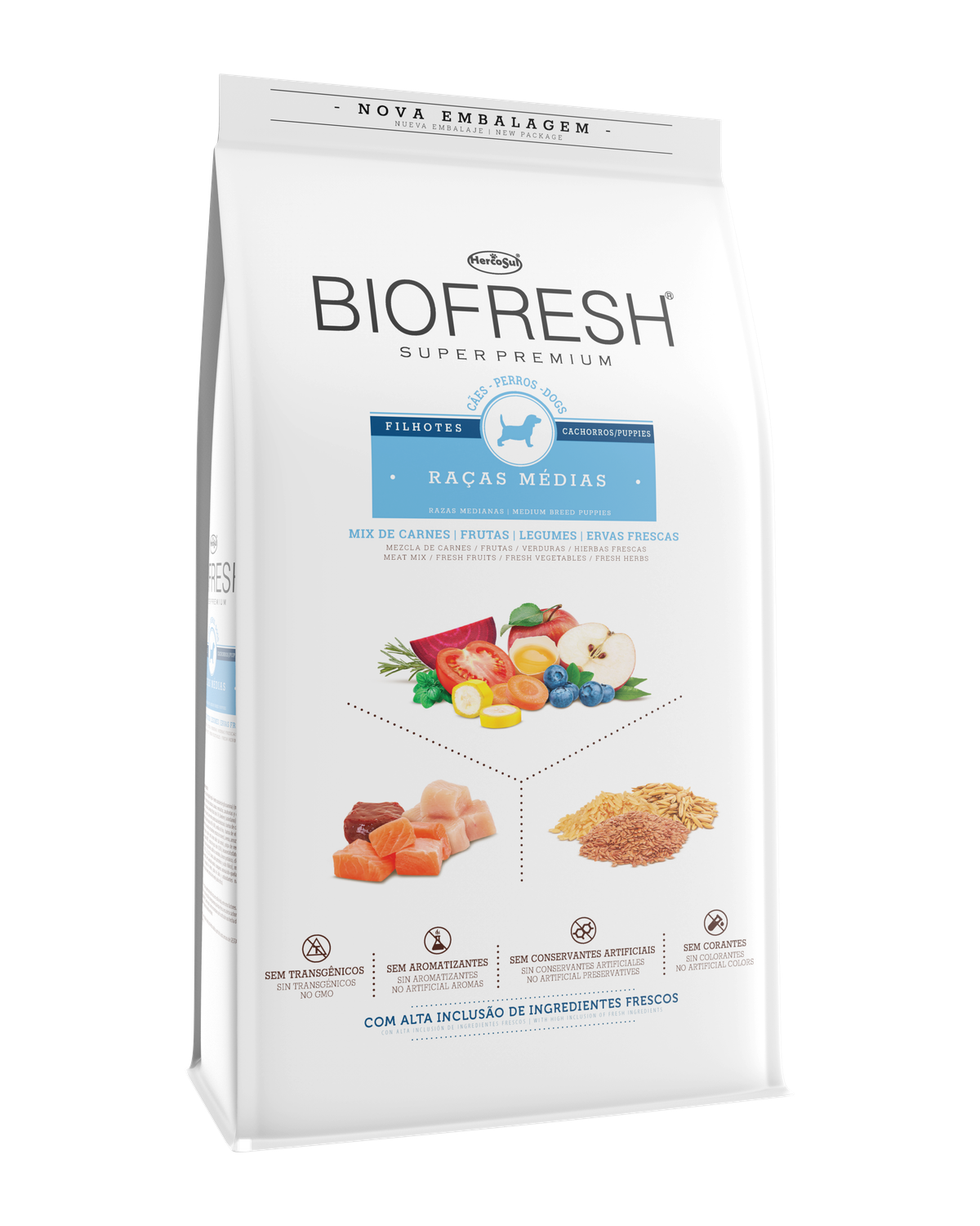 Biofresh Cachorros Razas Medianas 3 kg