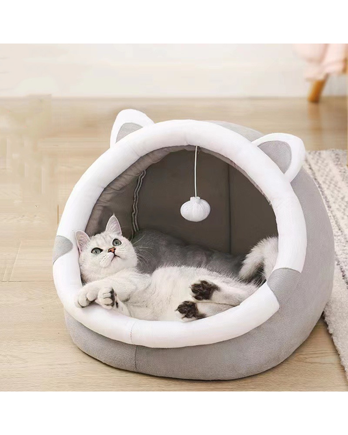 Cama Cueva para Mascota de 35 x 38 x 31 cm