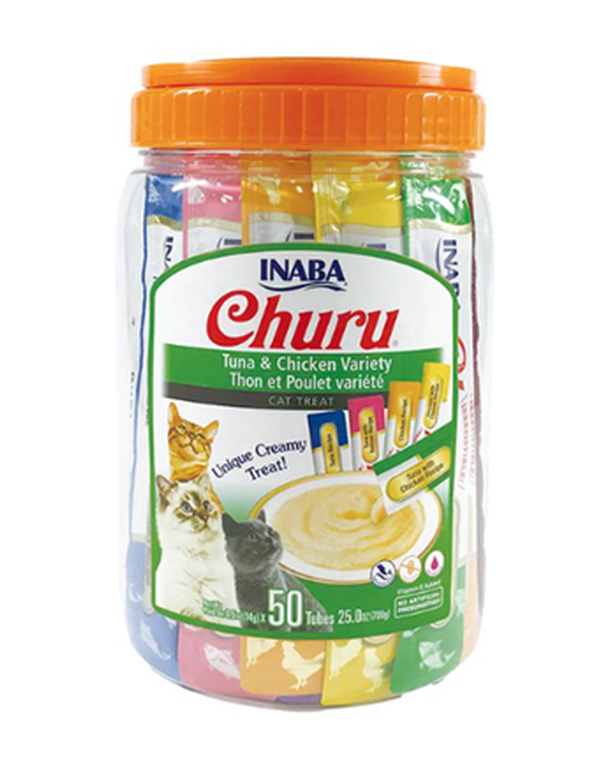 Churu Atún y Pollo Variedades (50 unidades)