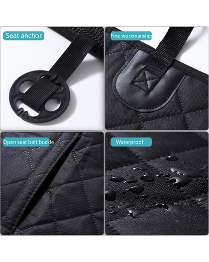 Protector de asiento trasero de auto para perros 137 x 147 cm