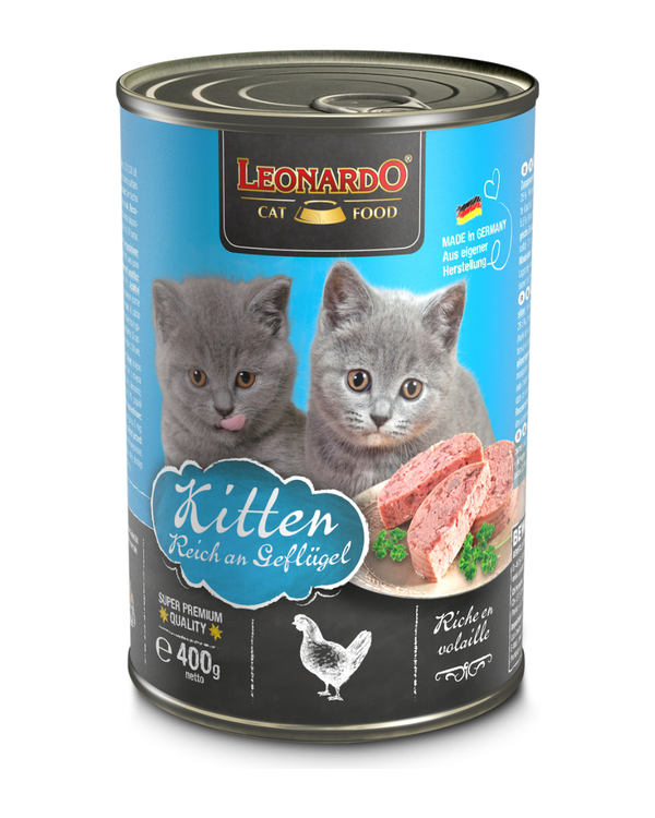 Lata QS Leonardo Kitten 400 gr