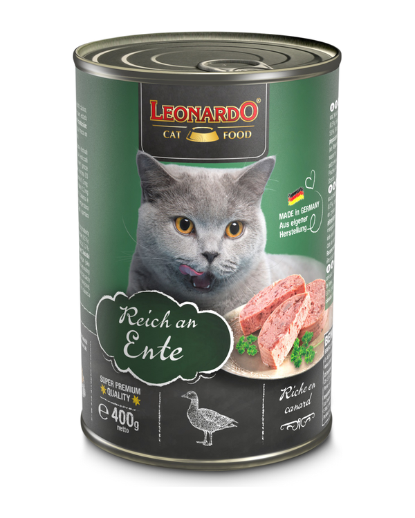 Lata QS Leonardo Pato 400 gr