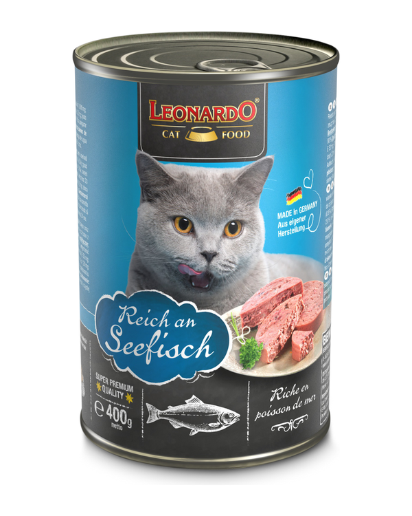 Lata QS Leonardo Pescado 400 gr