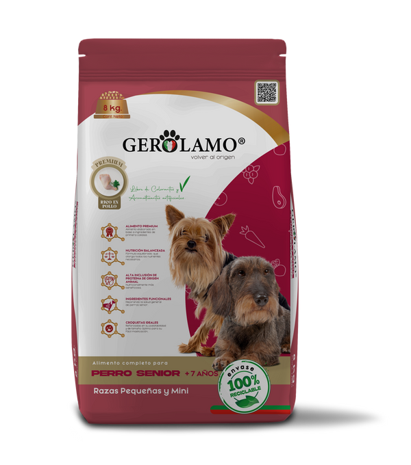 Gerólamo Senior Razas Pequeñas y Mini 2,7 kg