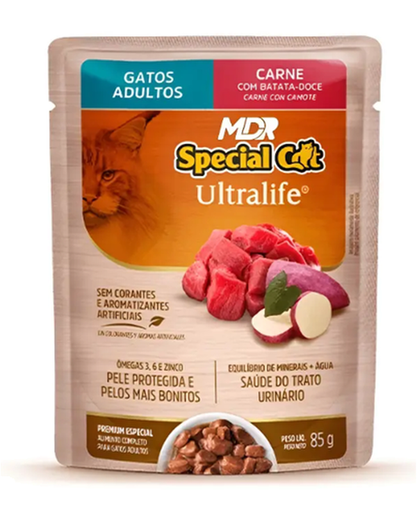 Special Cat Húmedo Adulto Carne 85 g