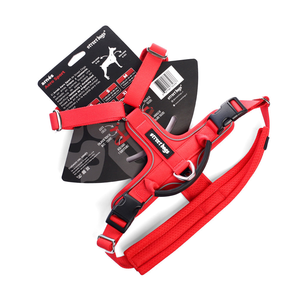 Street Dogs Arnés AeroSport Red