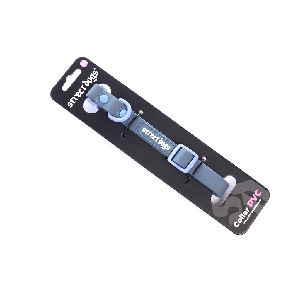 Street Dogs Collar PVC Azul