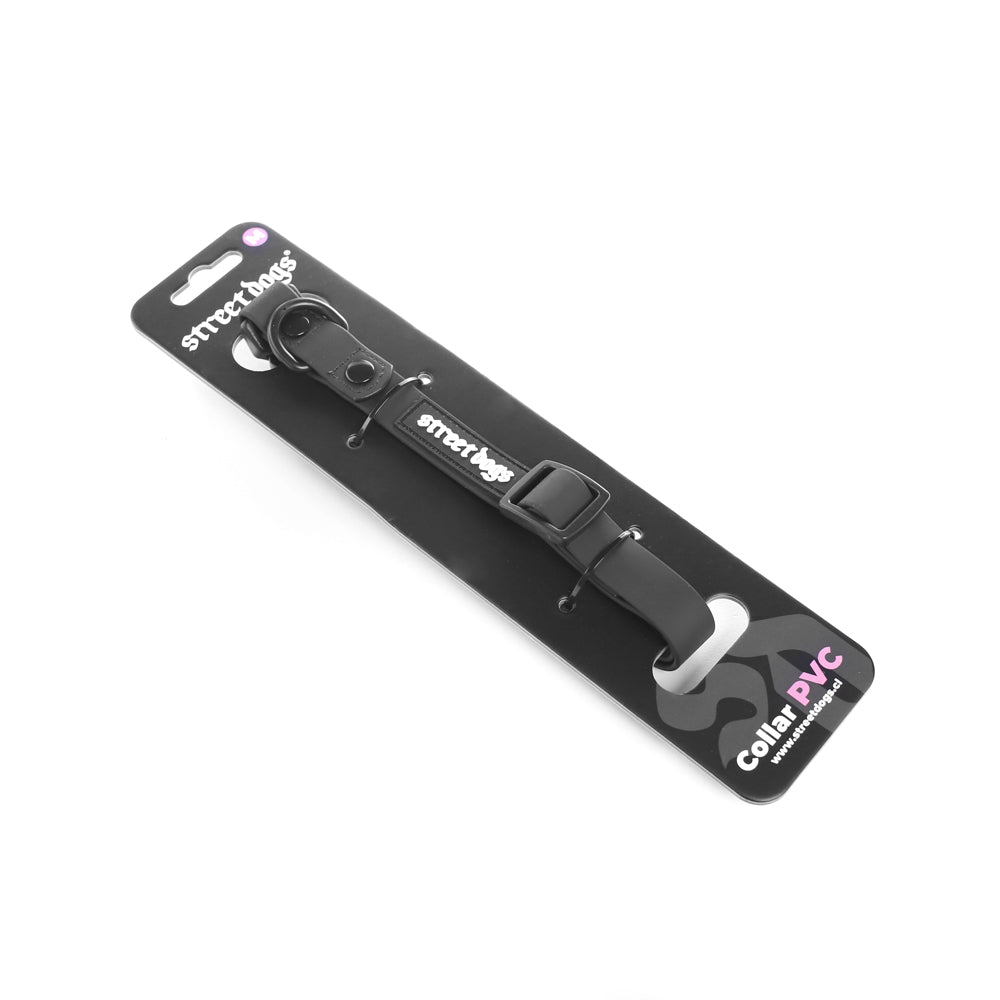 Street Dogs Collar PVC Black