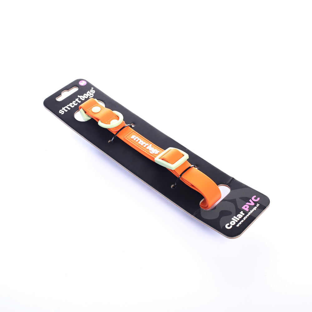 Street Dogs Collar PVC Orange