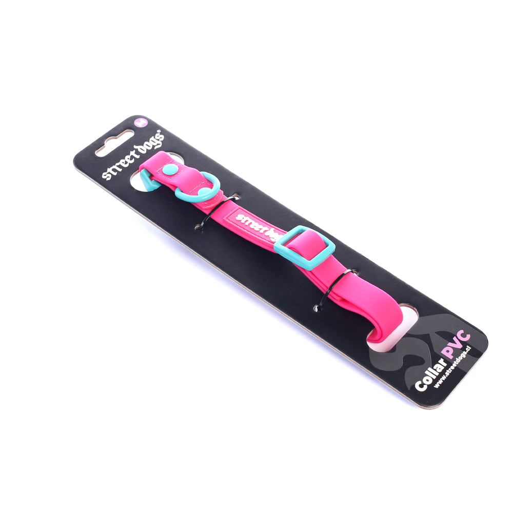Street Dogs Collar PVC Pink