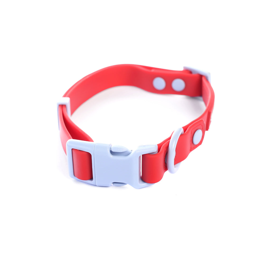 Street Dogs Collar PVC Red