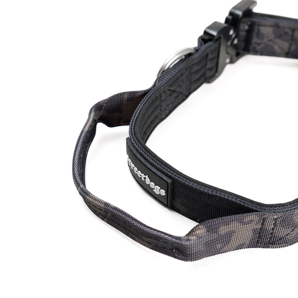 Street Dogs Collar Táctico 2.5cm Black Camo