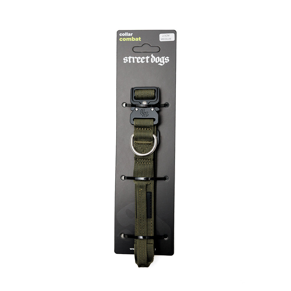 Street Dogs Collar Táctico 2.5cm Khaki