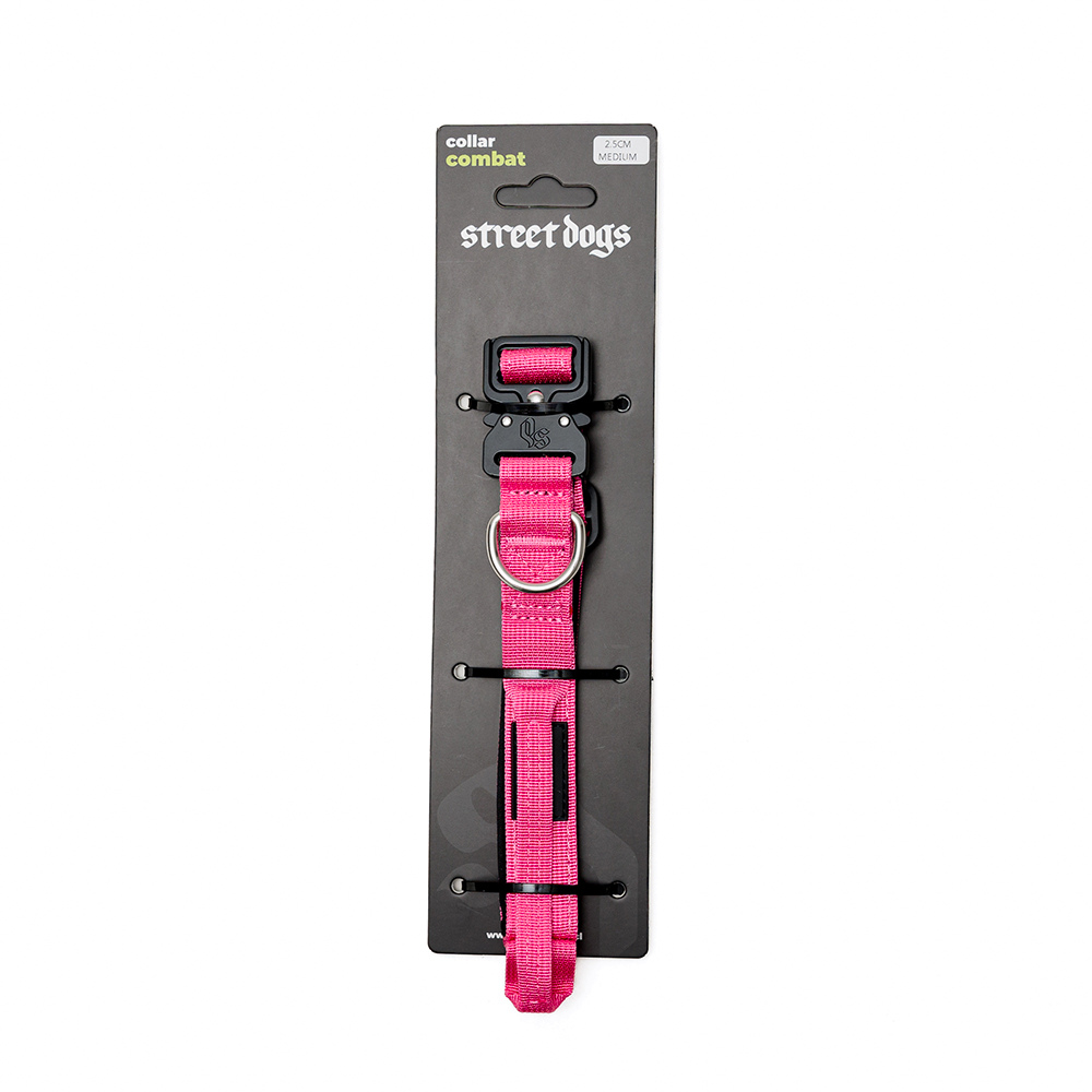 Street Dogs Collar Táctico 2.5cm Pink