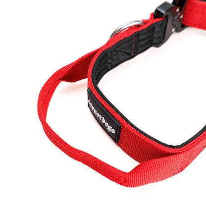 Street Dogs Collar Táctico 2.5cm Red