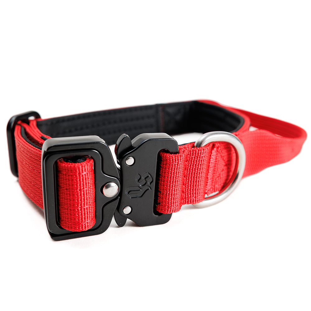 Street Dogs Collar Táctico 2.5cm Red