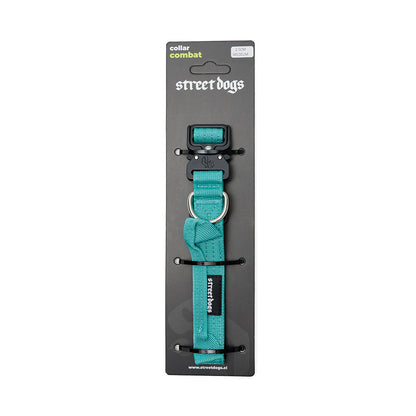 Street Dogs Collar Táctico 2.5cm Turquesa