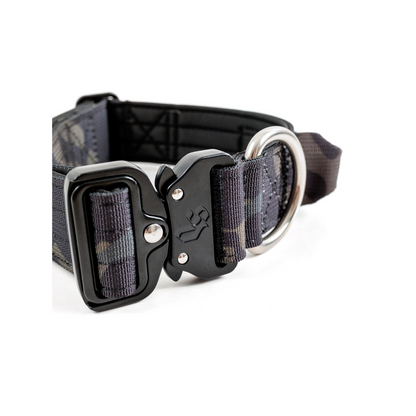 Street Dogs Collar Táctico 4cm Black Camo